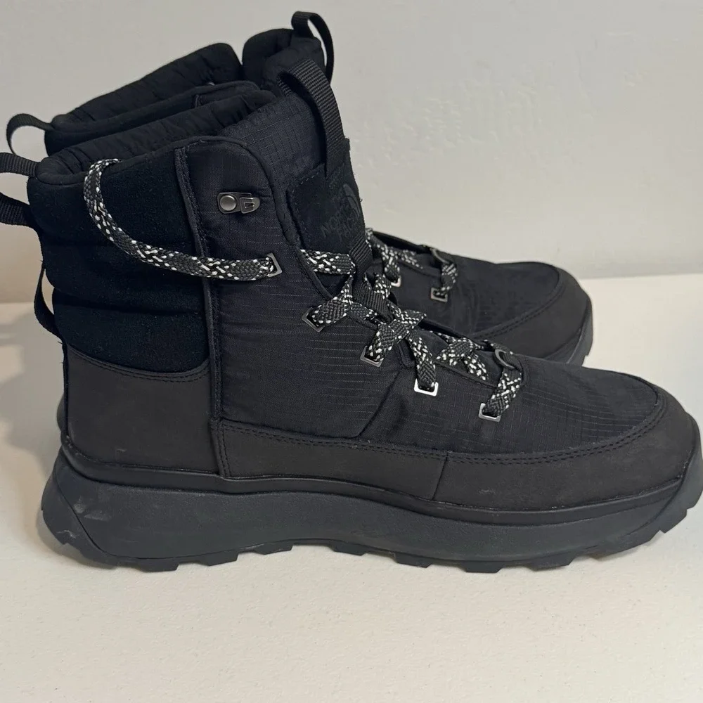 THE NORTH FACE Men's Bergen Waterproof Hiking Boot Black SZ 12.5 Dry vent